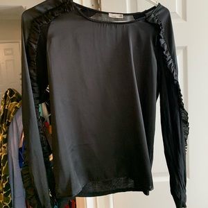 Black long sleeve professional attire